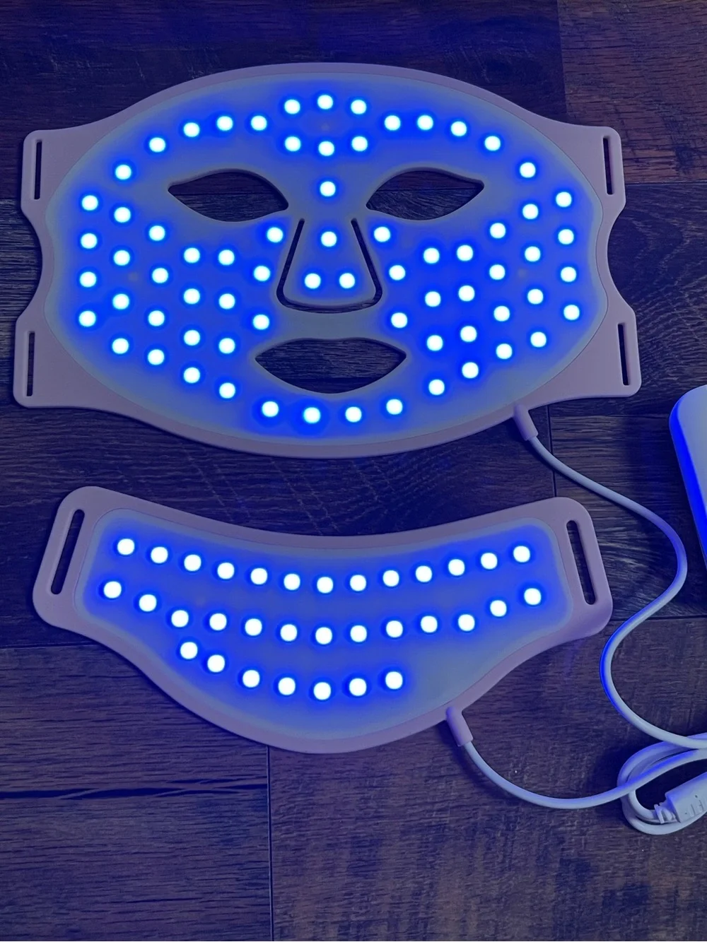 Red Light Therapy for Face & Neck 850nm Infrared & Red Light Mask 7 Modes NEW